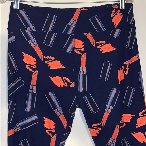 LuLaRoe Lipstick Leggings - Picture 3 of 5